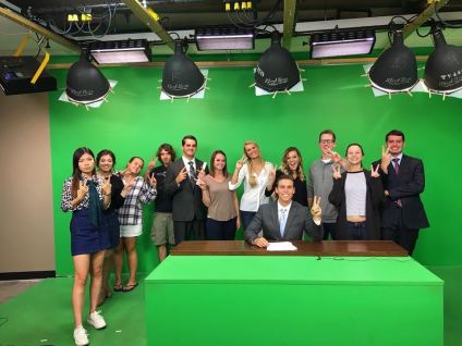 Daily Iowan TV Group Photo